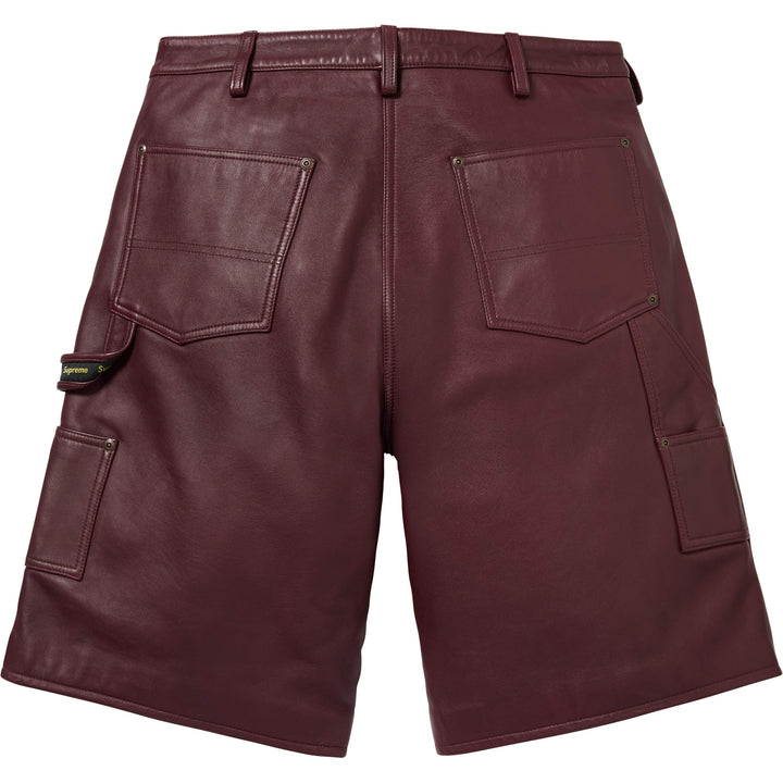 Leather Double Knee Painter Short - Shop - Supreme