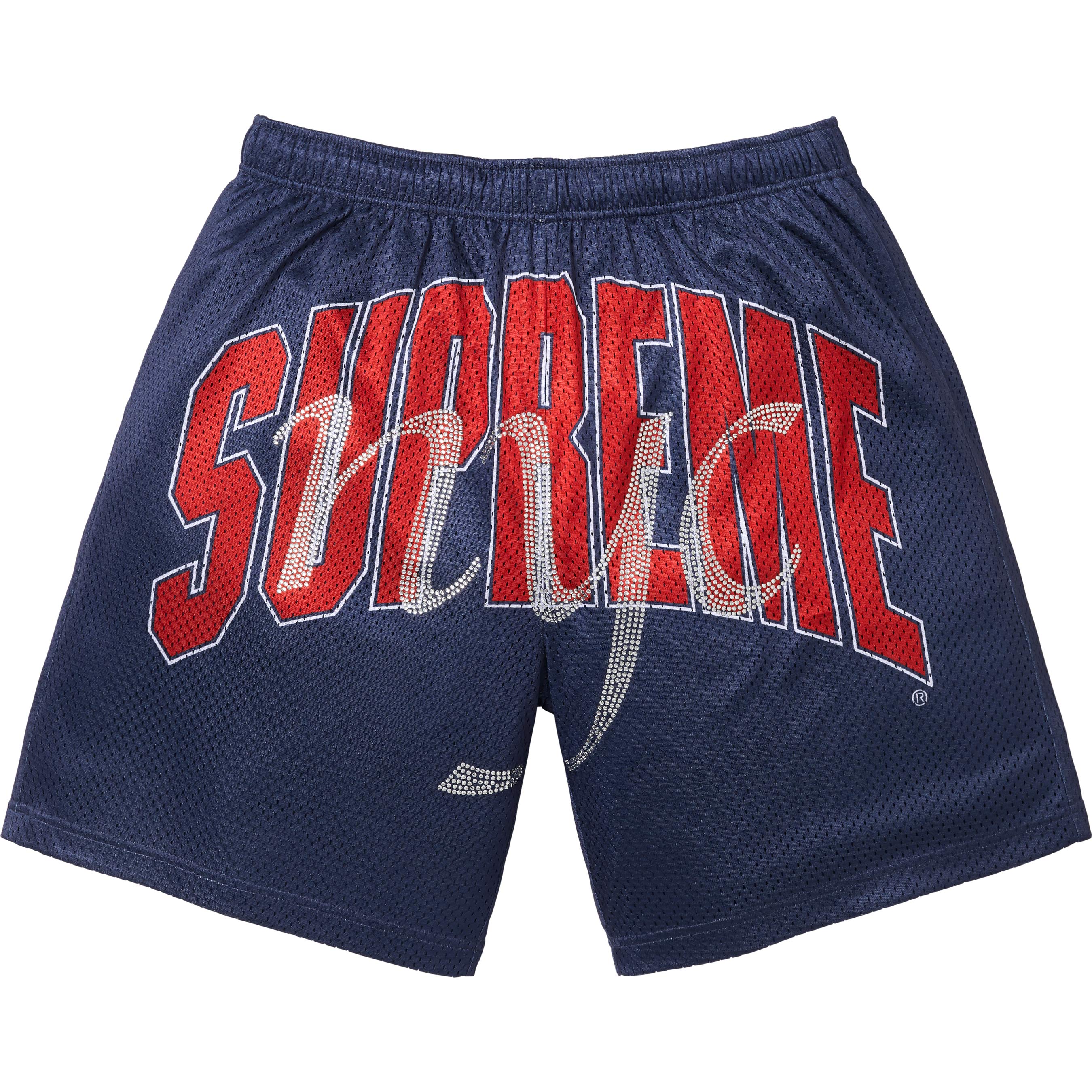 Rhinestone Mesh Short - Shop - Supreme