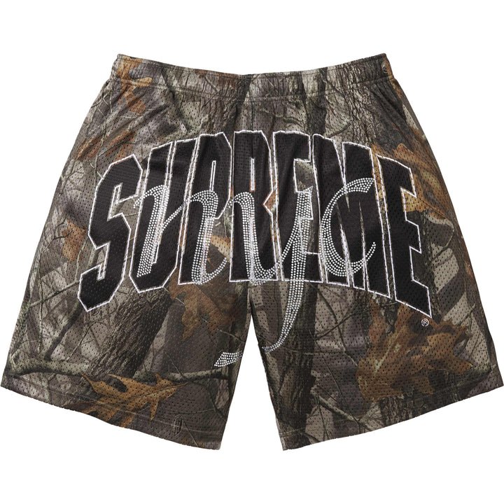 Rhinestone Mesh Short - Shop - Supreme