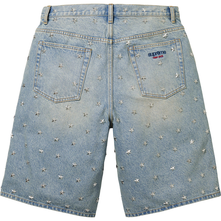 Stars Studded Baggy Denim Short - Shop - Supreme