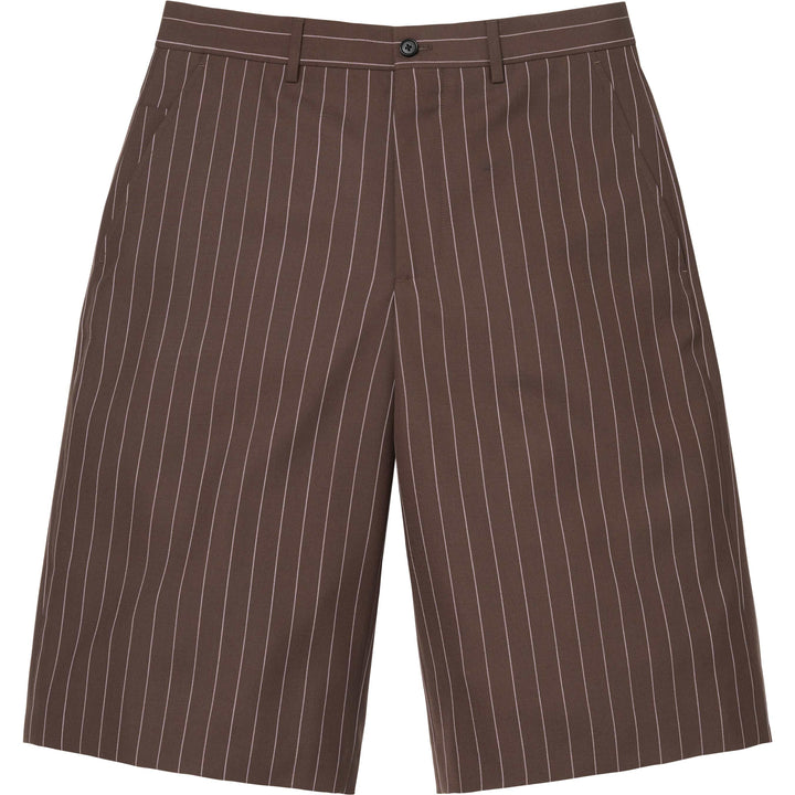Pinstripe Wool Trouser Short - Shop - Supreme