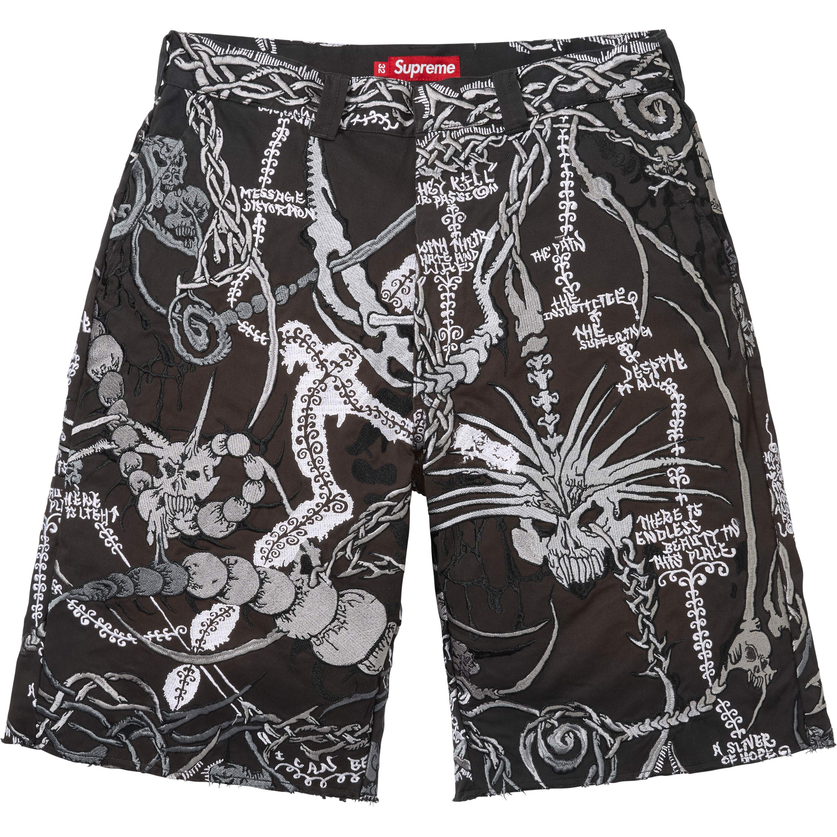Supreme　Shorts Wombat Embroidered Work Short - Shop - Supreme