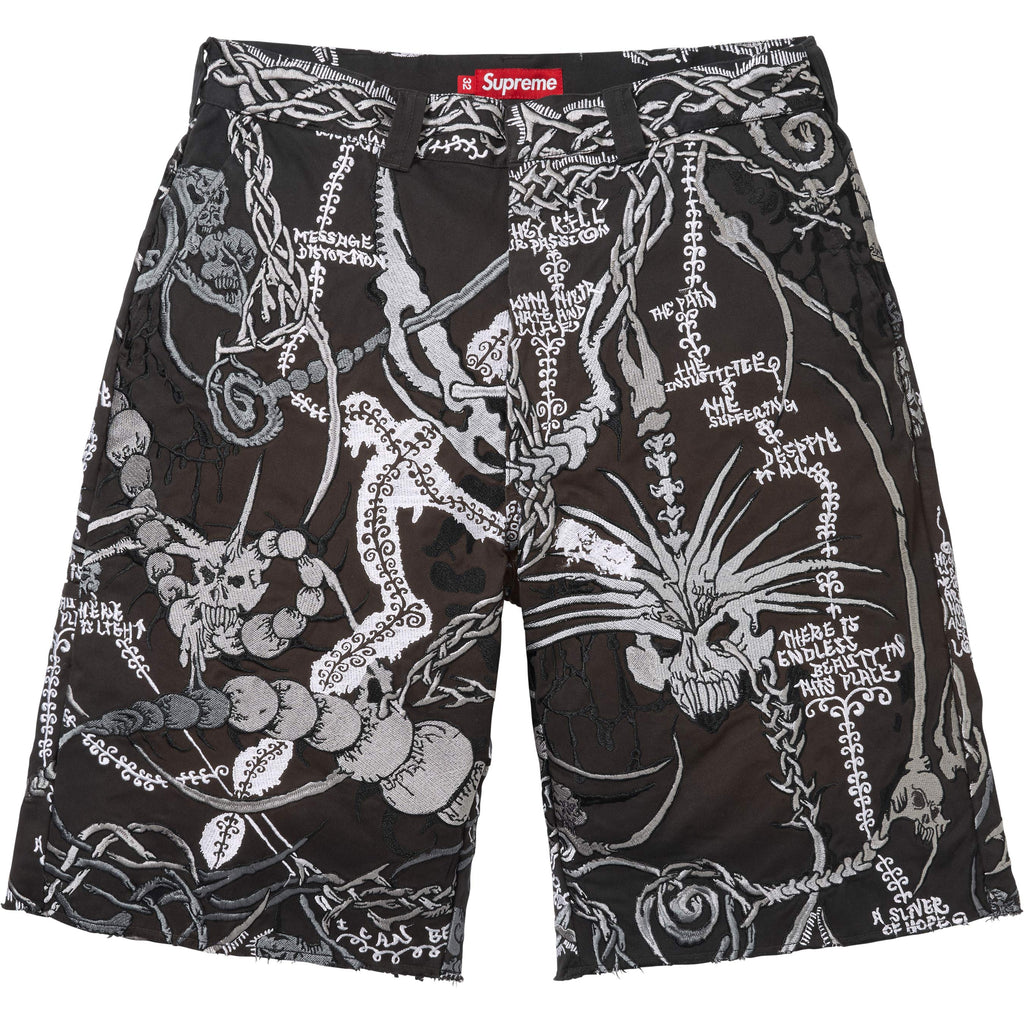 水着・ラッシュガード Supreme wator short M Wombat Embroidered Work Short - Shop - Supreme