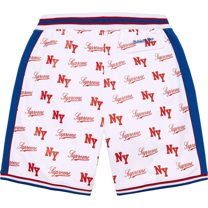 Supreme®/Mitchell & Ness® Monogram Basketball Short - Shop - Supreme