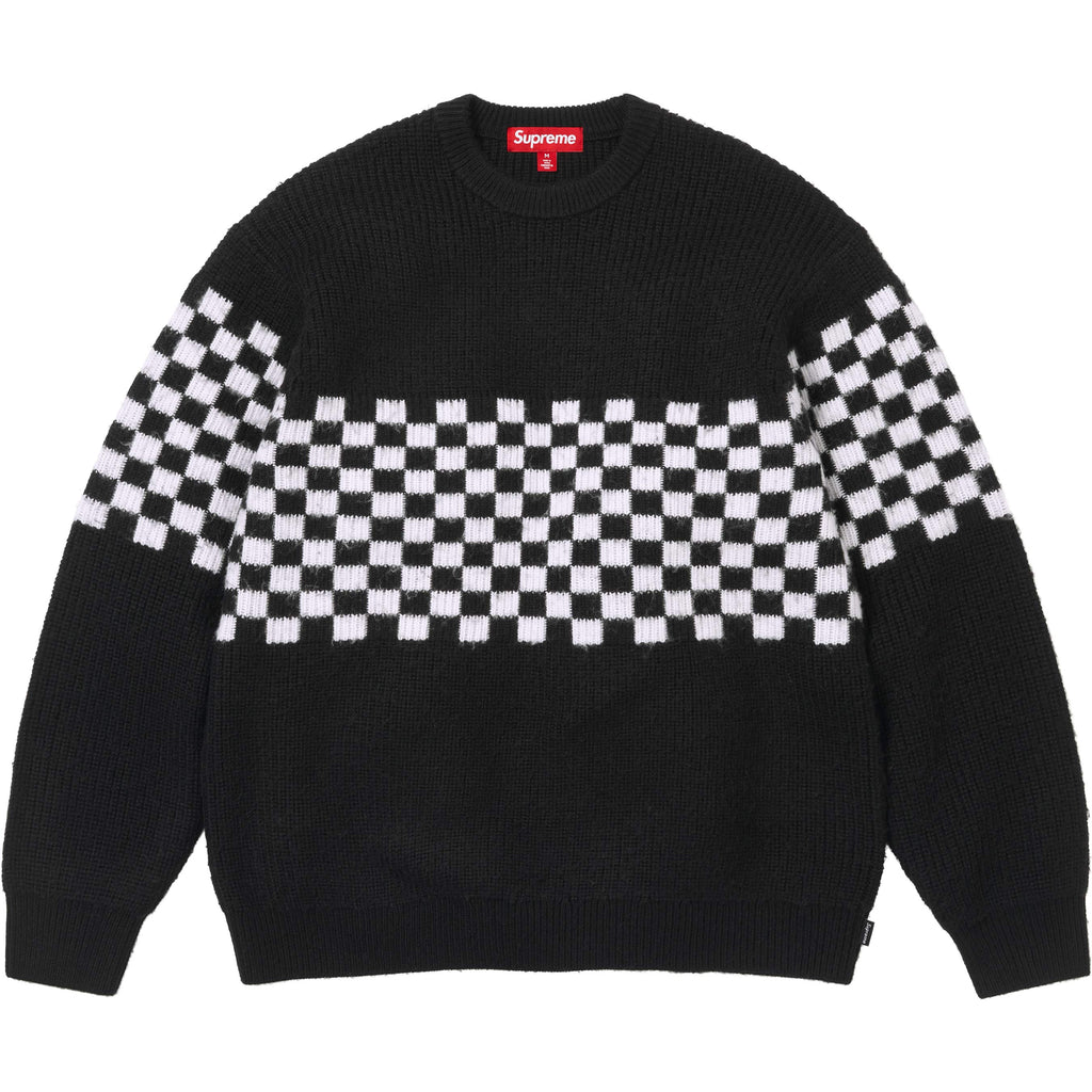 Checkerboard Pilled Sweater - Shop - Supreme