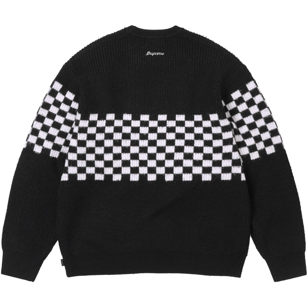 未使用Supreme Faribault Woolen Checkerboard Checkerboard Pilled Sweater - Shop - Supreme