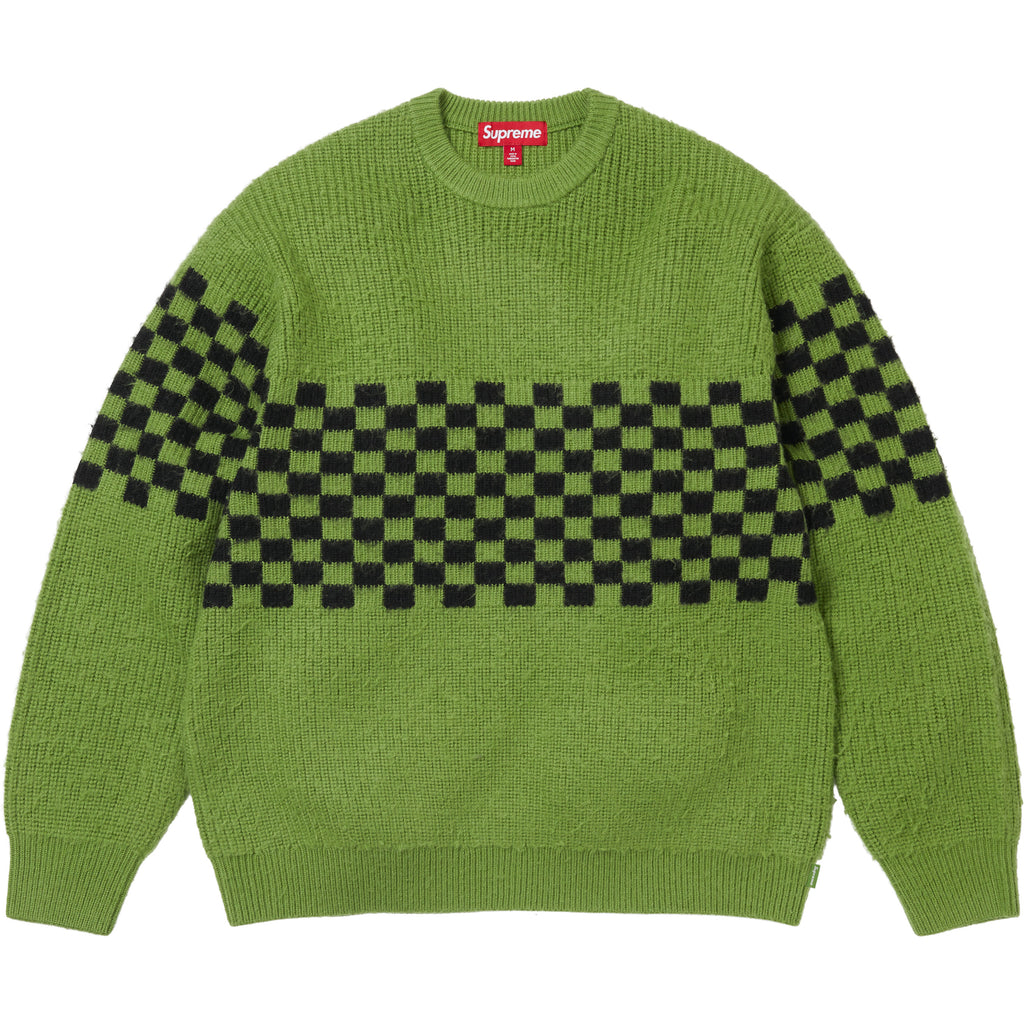 Checkerboard Pilled Sweater - Shop - Supreme