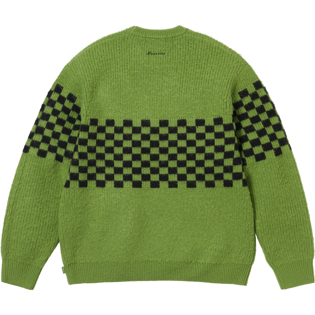 Checkerboard Pilled Sweater - Shop - Supreme