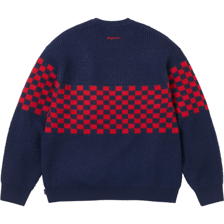 Checkerboard Pilled Sweater - Shop - Supreme