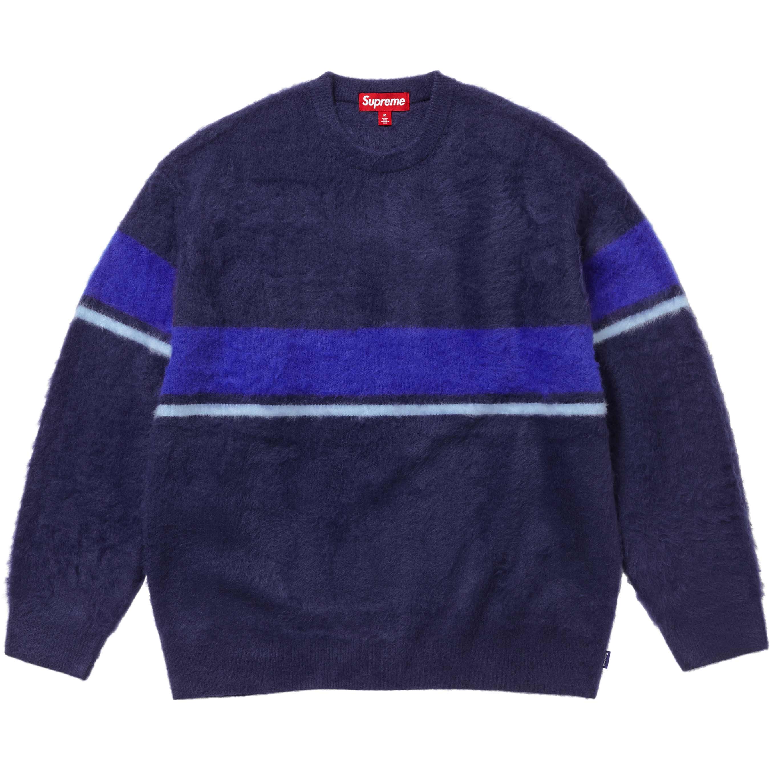 トップス supreme Contrast Stitch ButtonUp Sweater Supreme Contrast Stitch Button Up Sweater (FW22) - $168