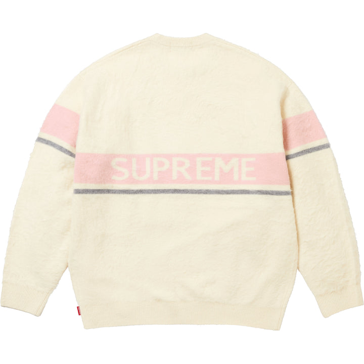 supremeスウェット Brushed Stripe Sweater - Shop - Supreme