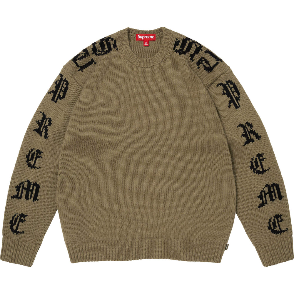 Old English Sleeves Sweater