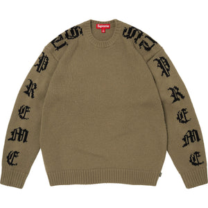 Old English Sleeves Sweater
