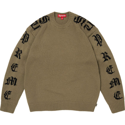 Old English Sleeves Sweater