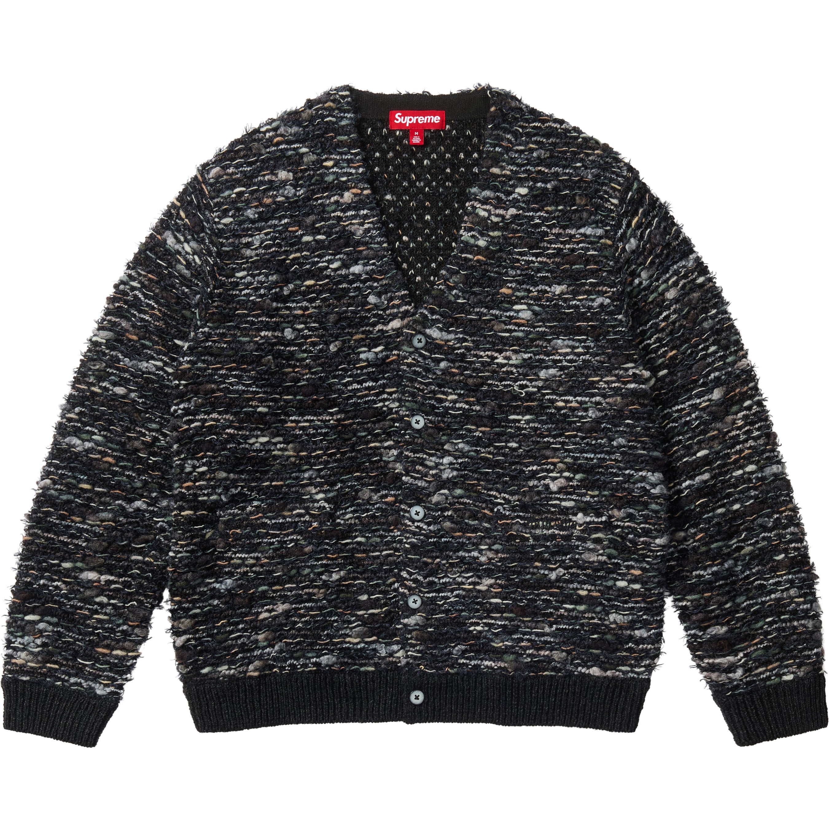 supreme ニットカーディガン SK18_FW25_TexturedMixYarnSweat