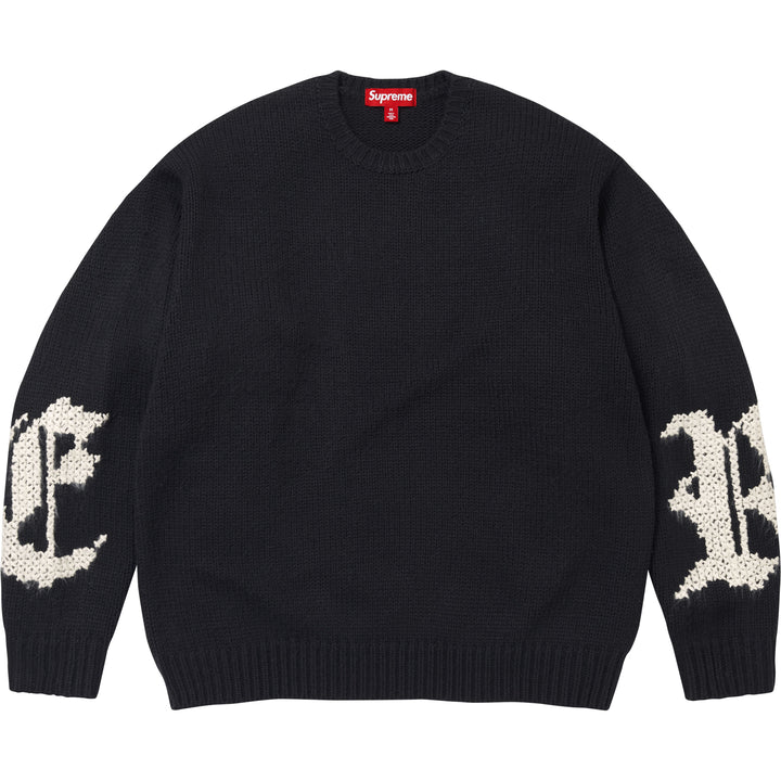 Cross Stitch Logo Sweater - Shop - Supreme