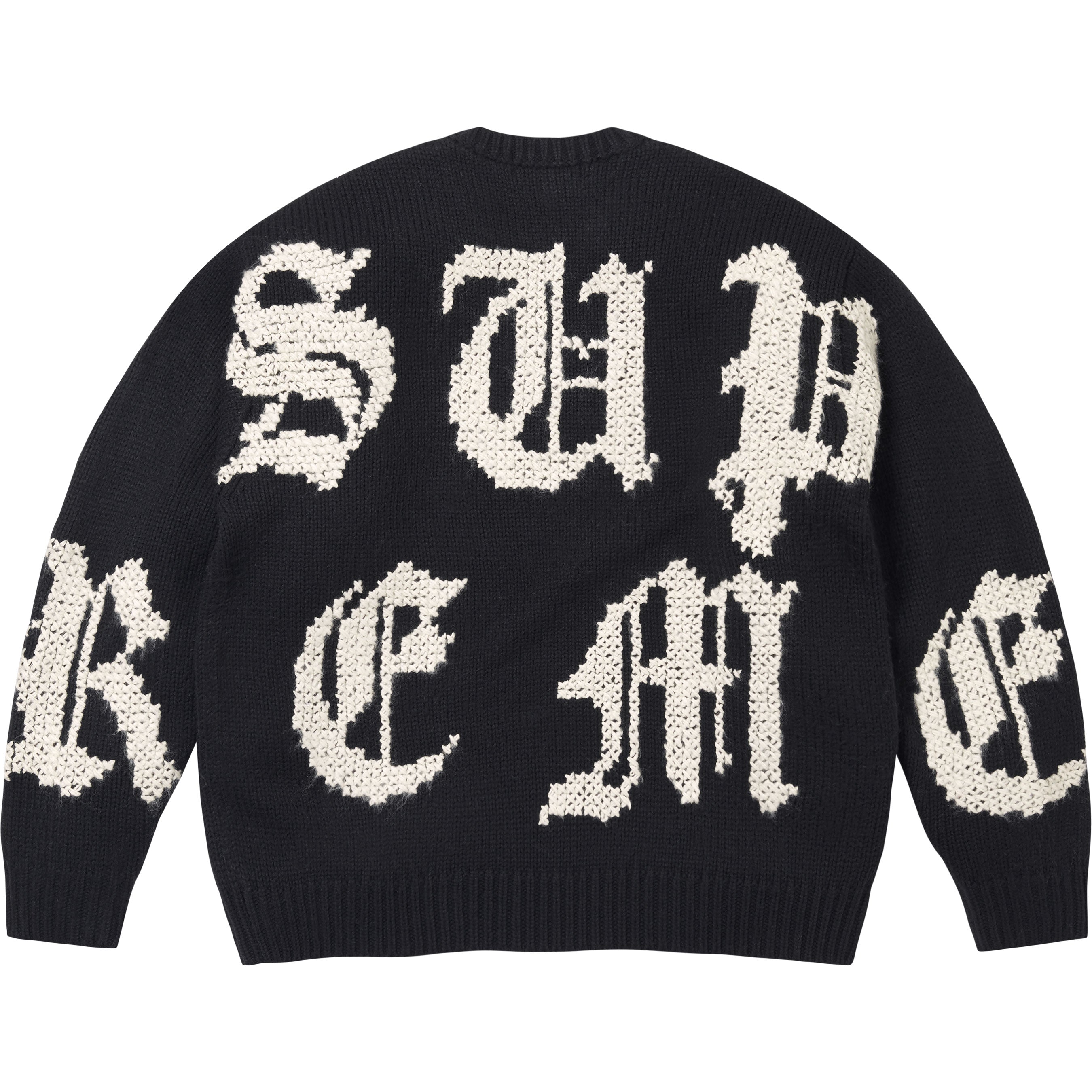 Cross Stitch Logo Sweater - Shop - Supreme