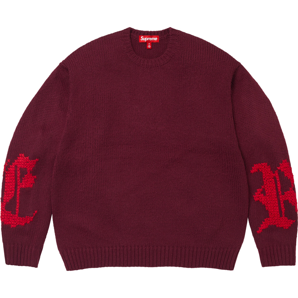 Cross Stitch Logo Sweater