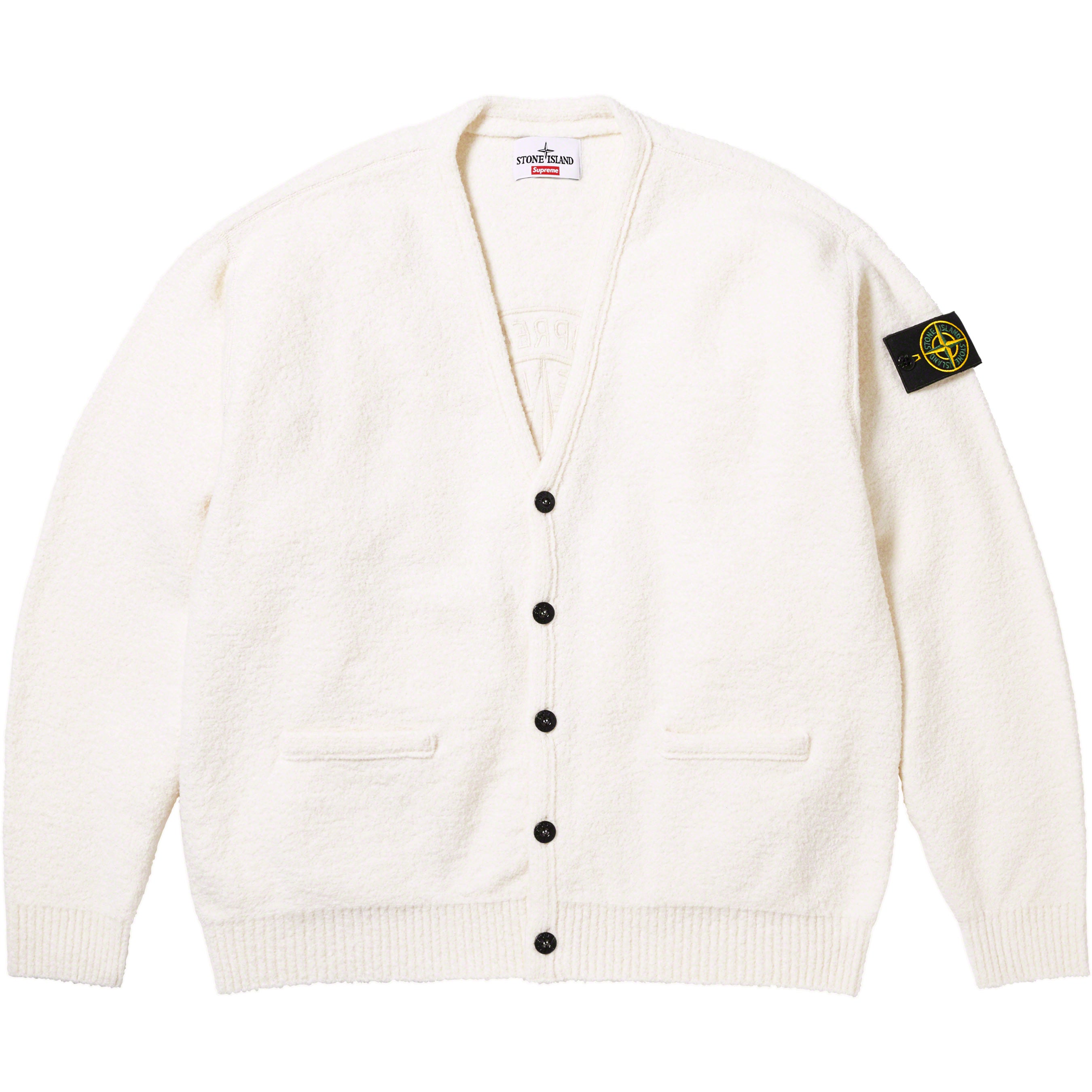 Supreme®/Stone Island® Bouclé Cardigan