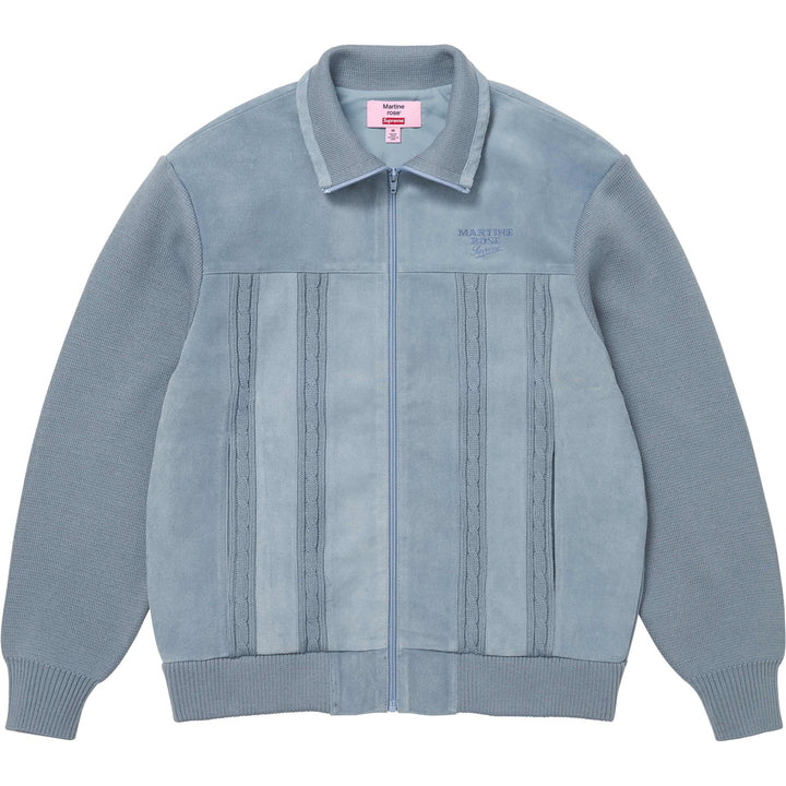 Supreme®/Martine Rose® Suede Zip Up Cardigan - Shop - Supreme