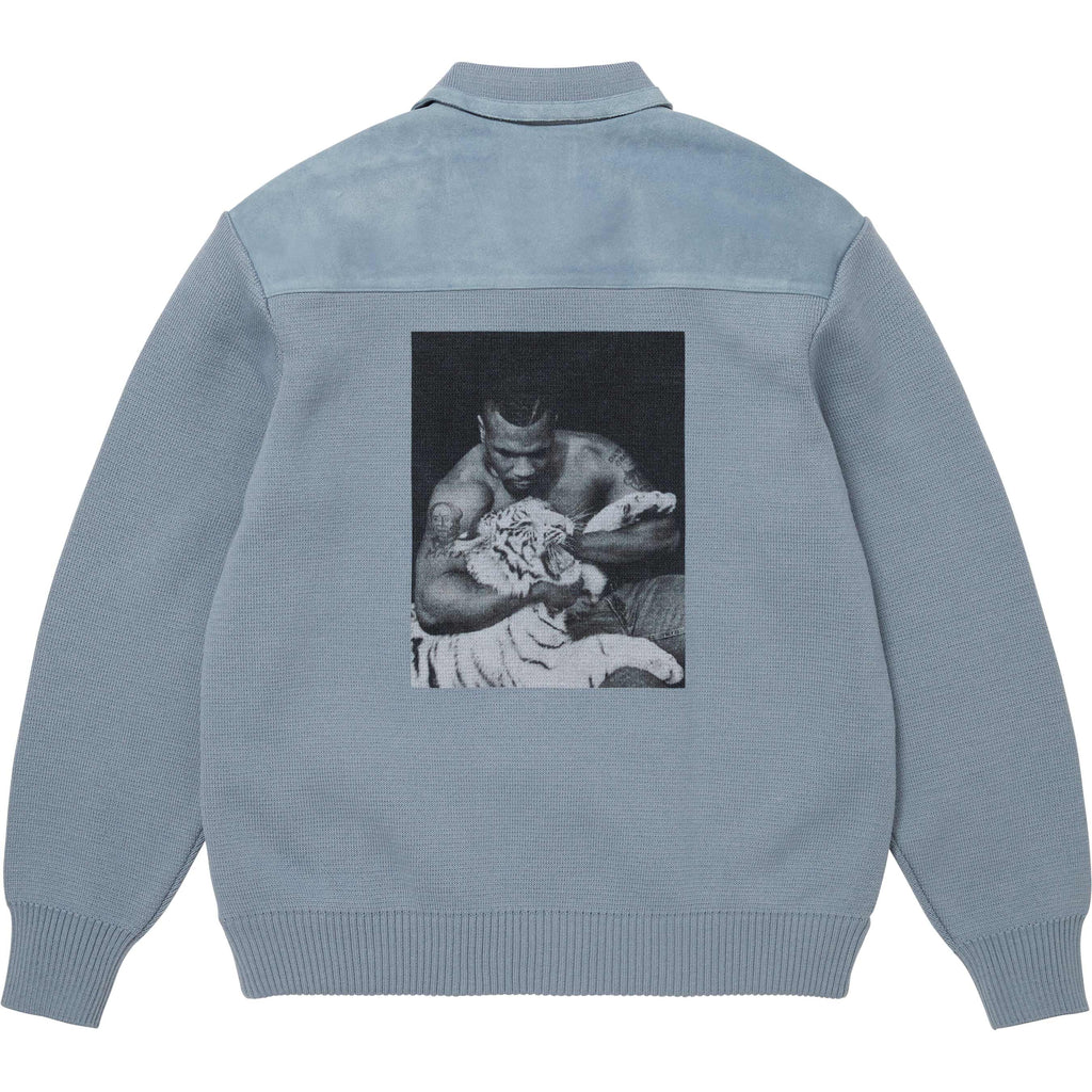 Supreme®/Martine Rose® Suede Zip Up Cardigan