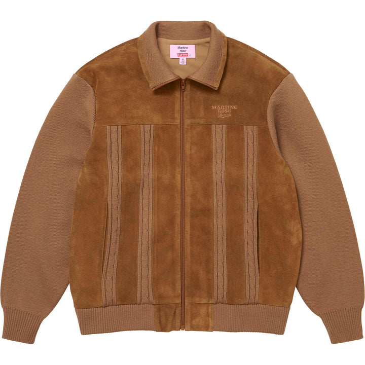 トップス supreme Martin Rose sweater Supreme®/Martine Rose® Suede Zip Up Cardigan - Shop - Supreme