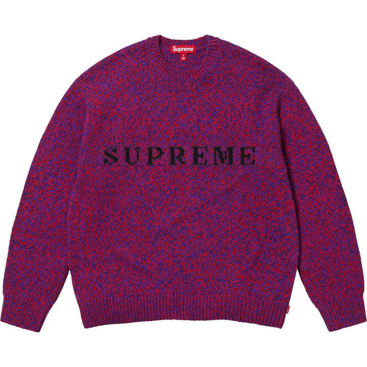 Contrast Logo Sweater - Shop - Supreme Contrast Logo Sweater - Shop - Supreme