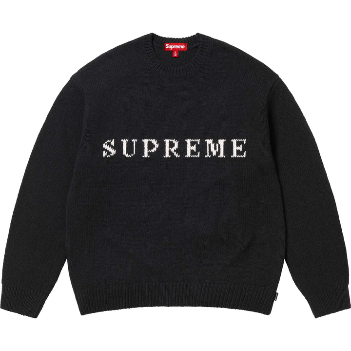 Contrast Logo Sweater - Shop - Supreme Contrast Logo Sweater - Shop - Supreme