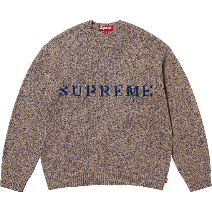 Contrast Logo Sweater - Shop - Supreme Contrast Logo Sweater - Shop - Supreme