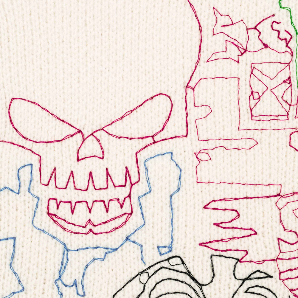 Collage Embroidered Sweater - Image 3