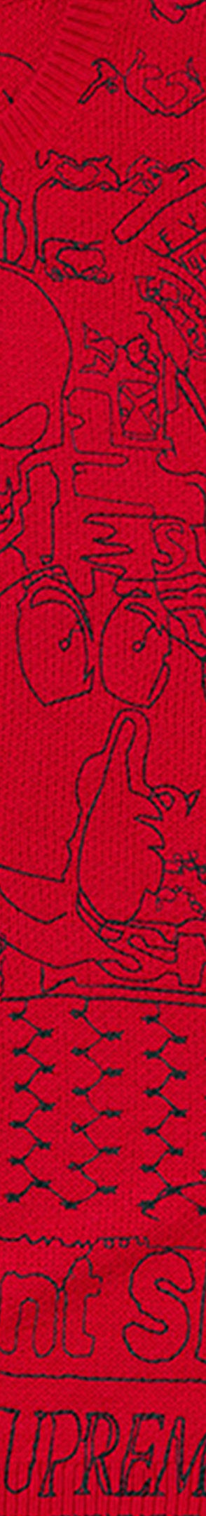 Collage Embroidered Sweater