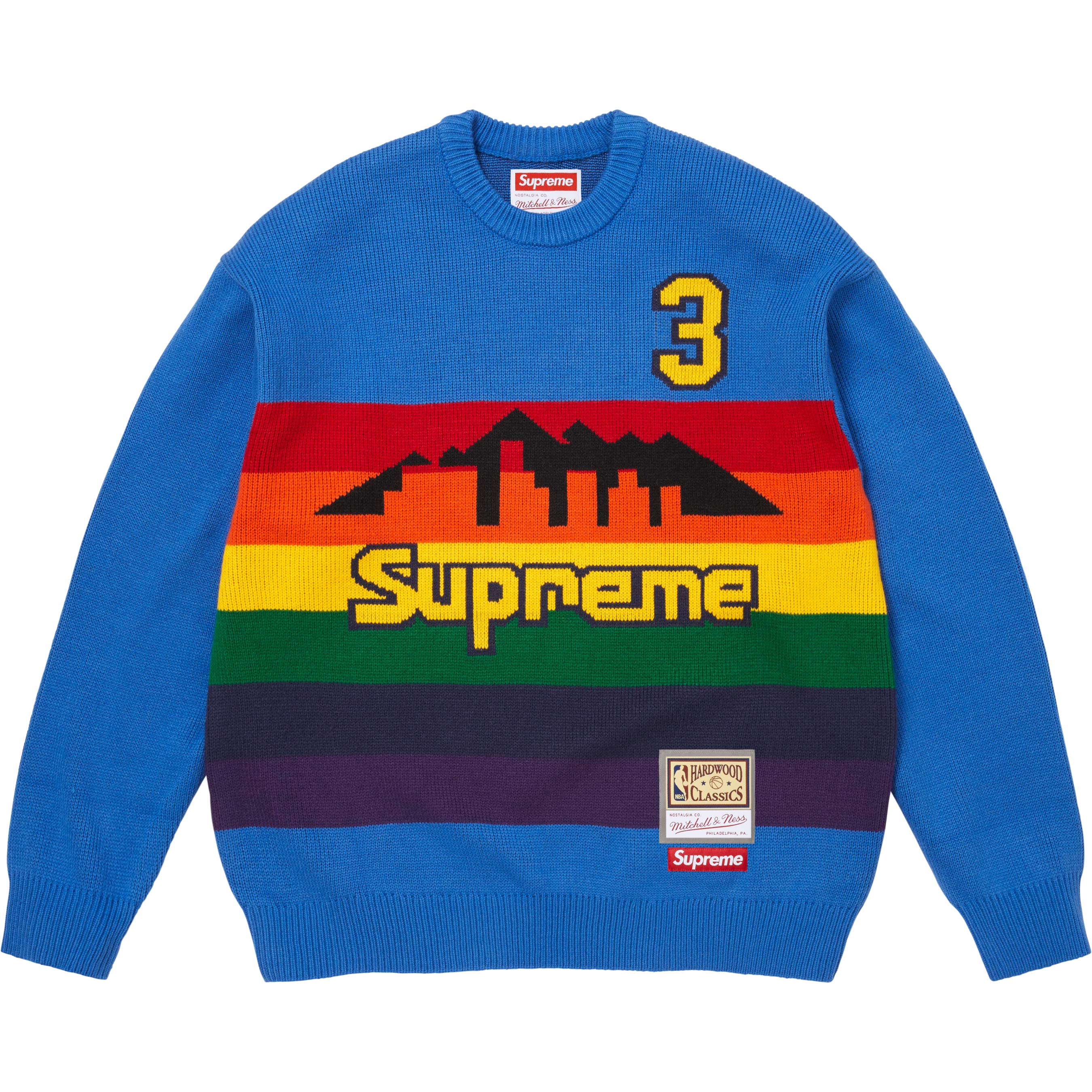 Supreme®/Mitchell & Ness® Teams Sweater - Shop - Supreme