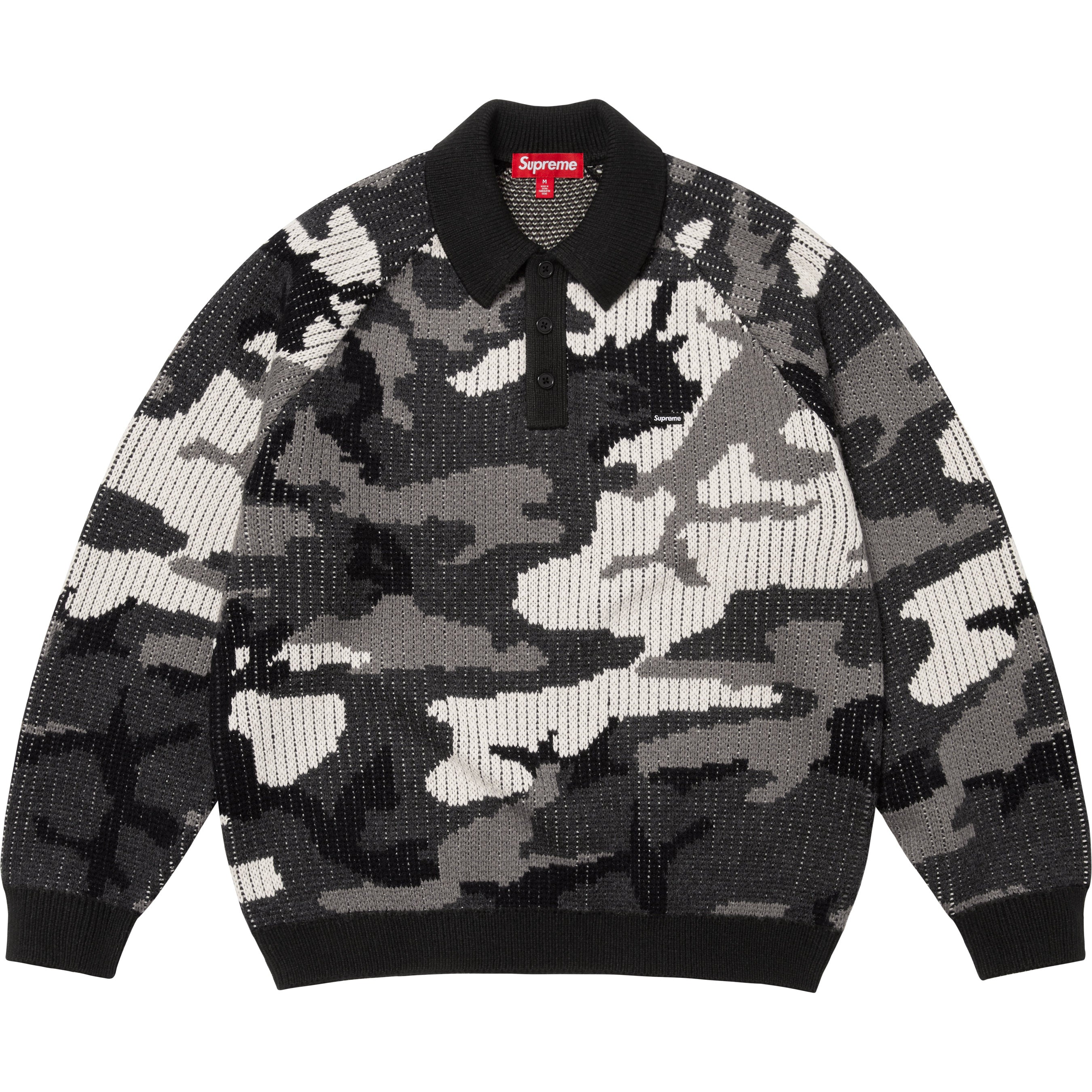 Small Box Polo Sweater - Shop - Supreme