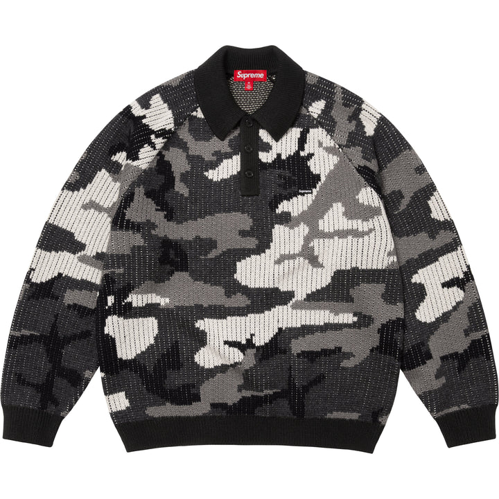 Small Box Polo Sweater - Shop - Supreme