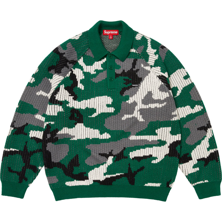 supreme Small Box Polo Sweater L シュプリーム Small Box Polo Sweater - Shop - Supreme