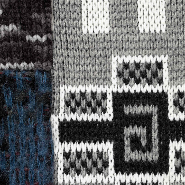 Patchwork Zip Up Hooded Sweater - Shop - Supreme