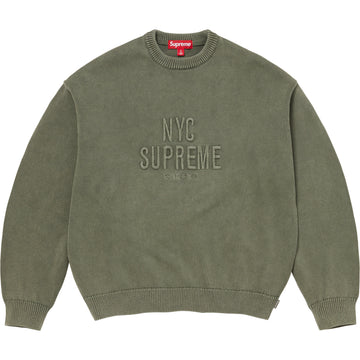 supremeニット Supreme】Target Sweater Black 星条旗ジャカードニット 25FW (Supreme