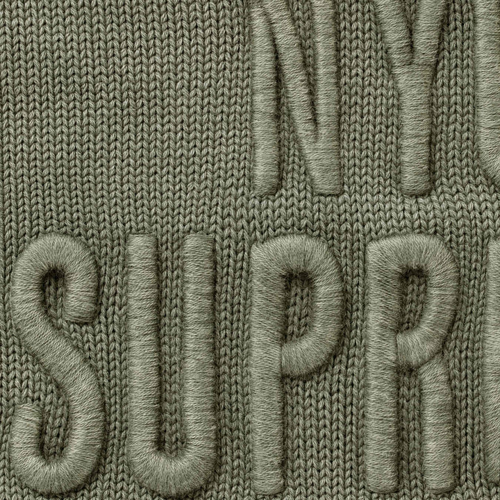 Overdyed Raised Sweater - Shop - Supreme