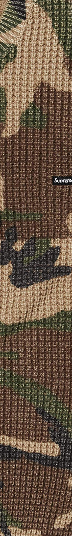 Washed Small Box Waffle Sweater - Image 3