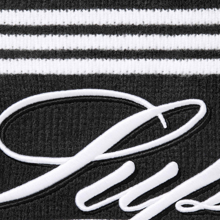 Script Stripe Half Zip Sweater-9