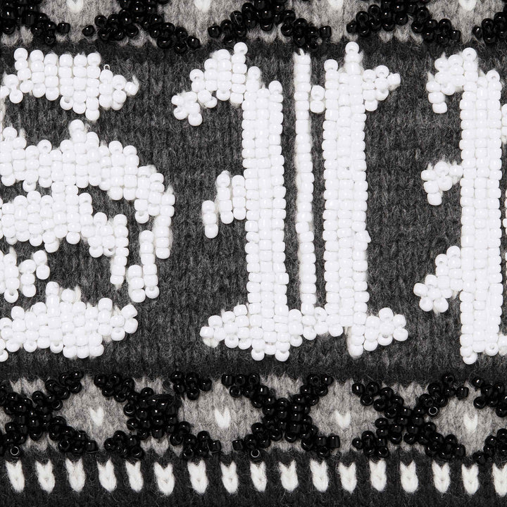 Beaded Zip Up Hooded Sweater - Shop - Supreme