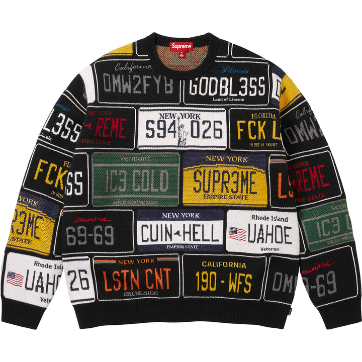 Supreme License Plate ナンバープレート シュプリーム Supreme License Plate Multicolor - SS25 - US