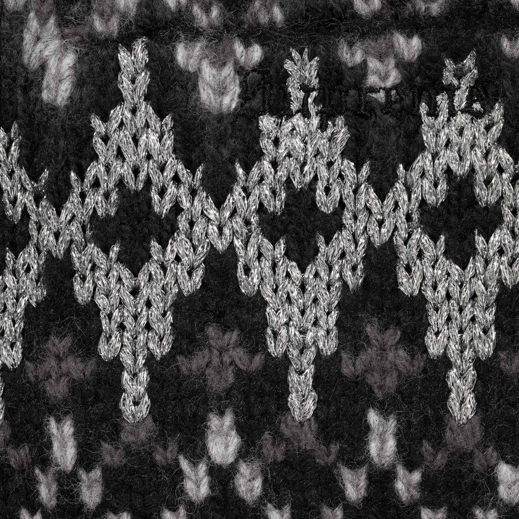 Metallic Fair Isle Cardigan