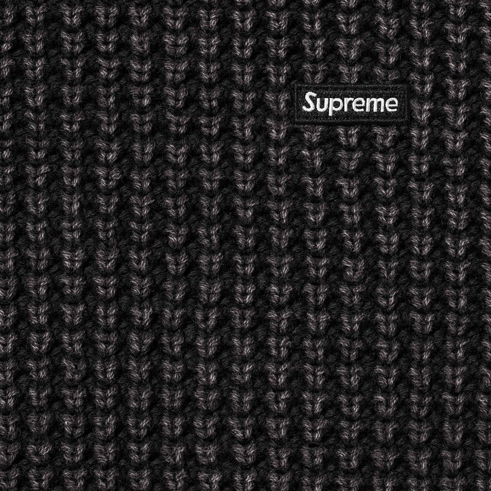 Washed Small Box Waffle Sweater - Image 2