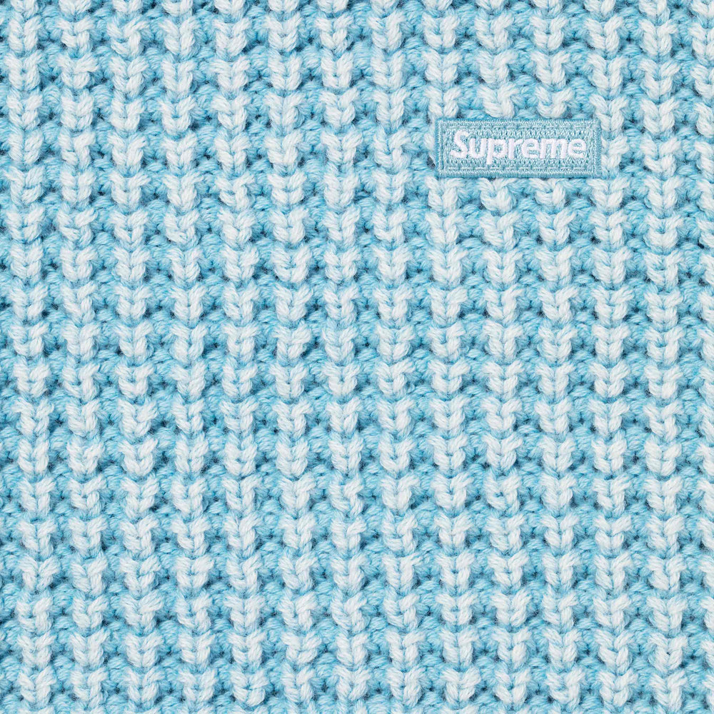 Washed Small Box Waffle Sweater - Image 2