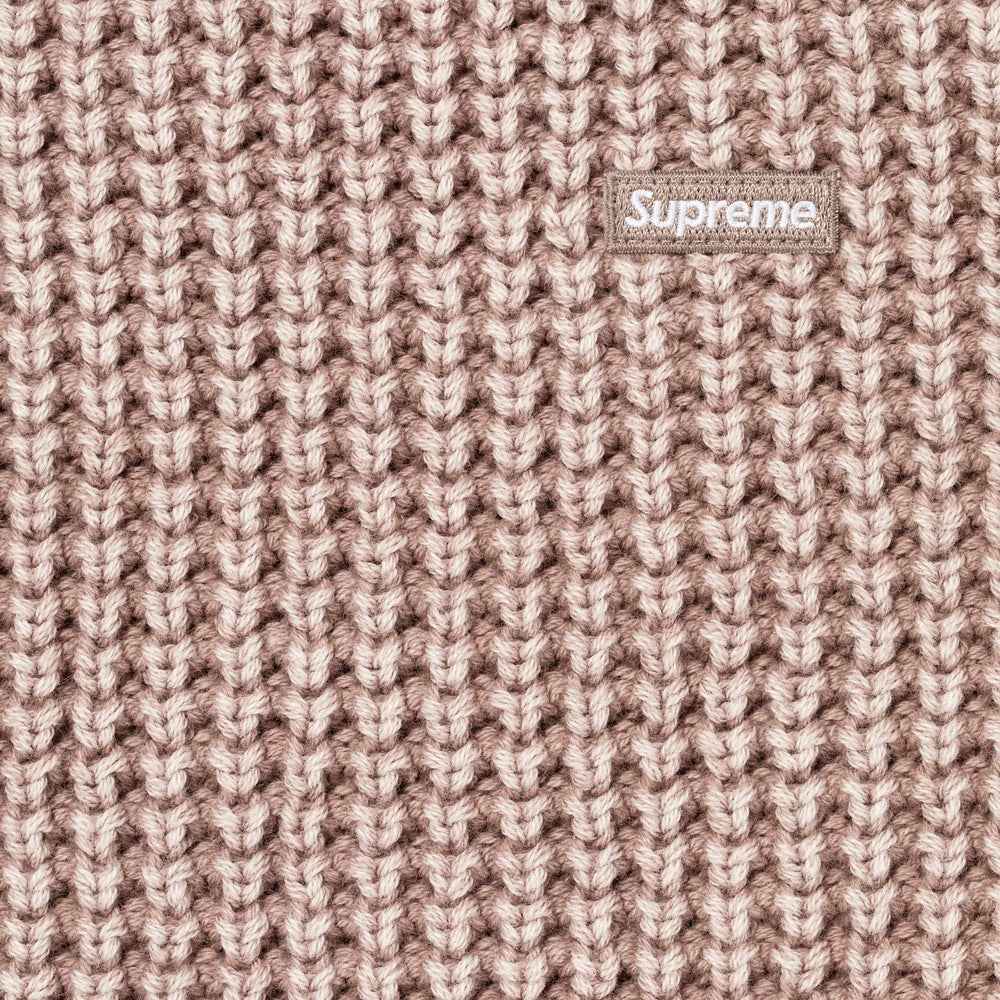 Washed Small Box Waffle Sweater - Image 2