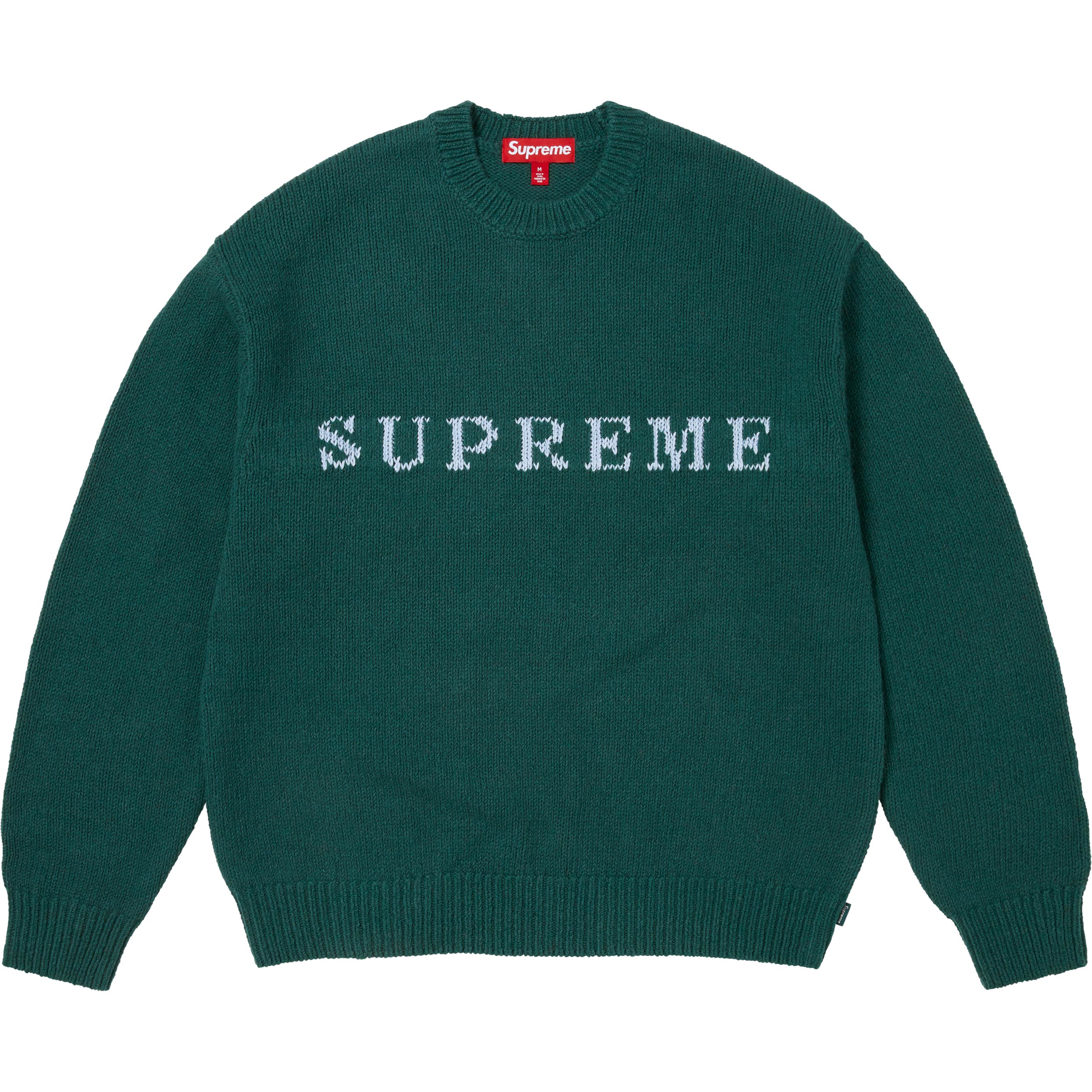 トップス Supreme Contrast Logo Sweater Contrast Logo Sweater - Shop - Supreme