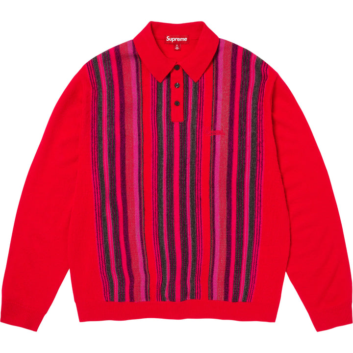 Multi Stripe Polo Sweater - Shop - Supreme