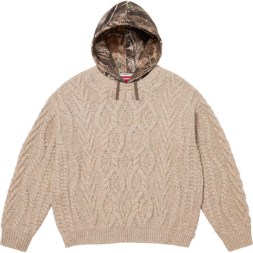 Cable Hooded Sweater