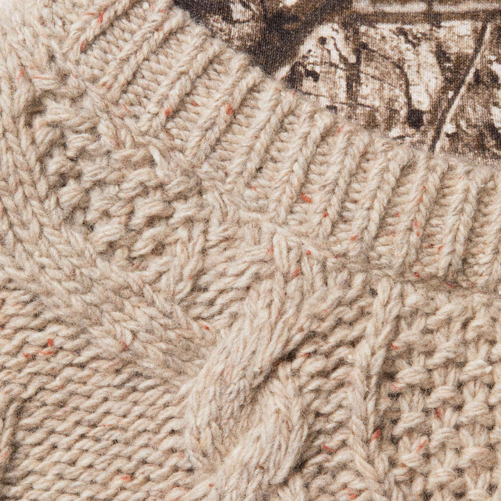 Cable Hooded Sweater